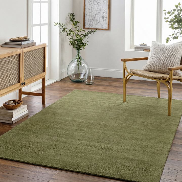 Mystique Wool Rug Green - TheArtistsQuarter