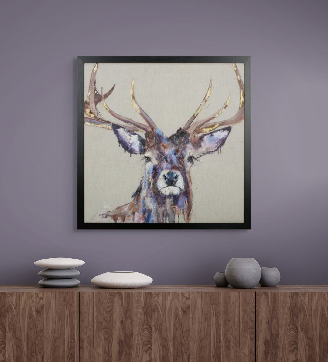 Majesty Large By Louise Luton Framed Canvas - TheArtistsQuarter