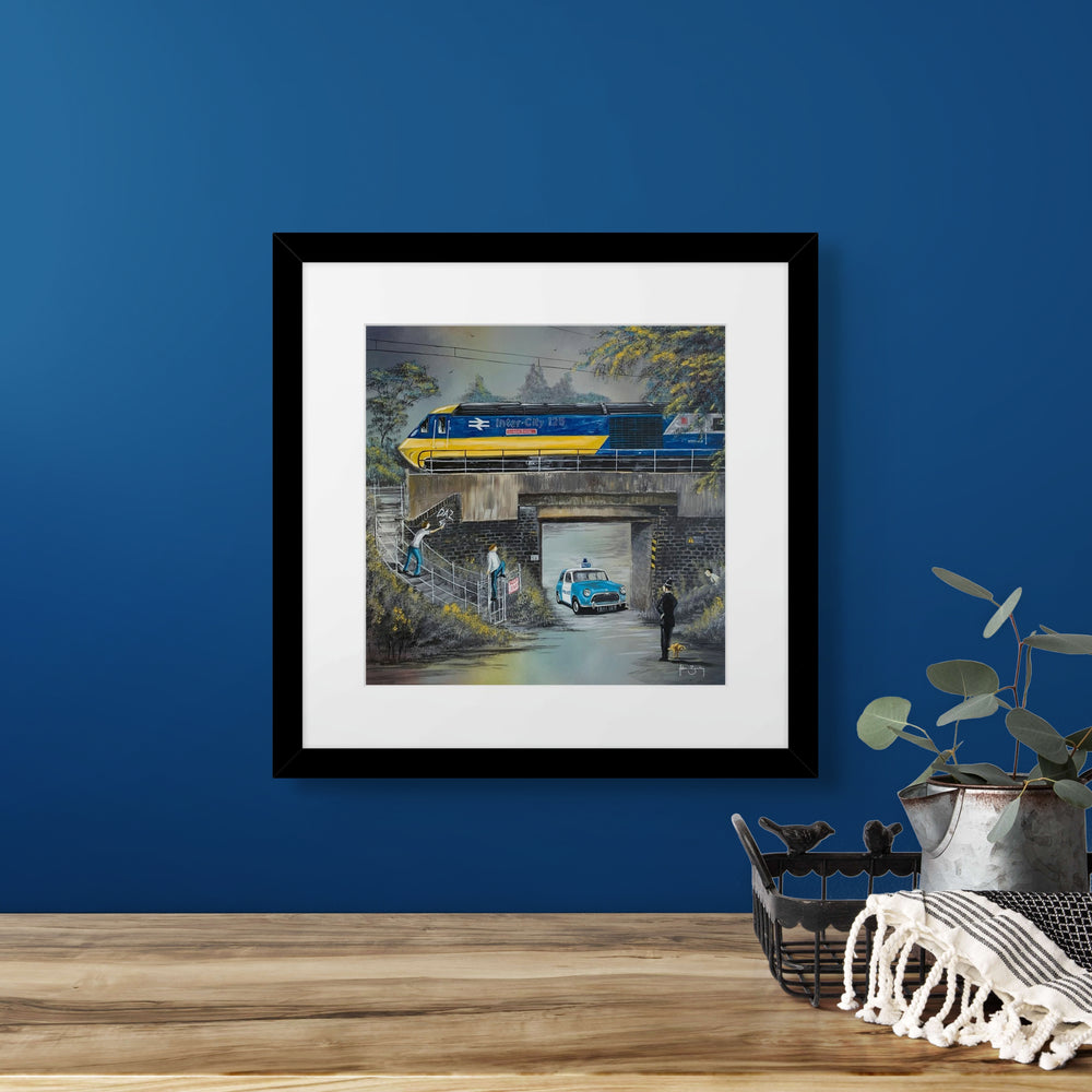 On Track For Trouble By Adam Barsby - TheArtistsQuarter