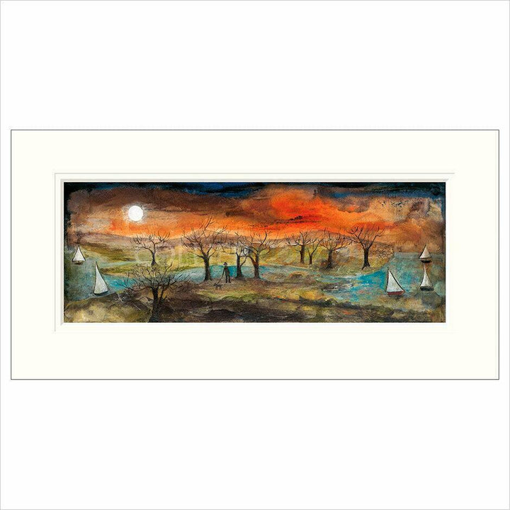 Red Sky in the Morning By Rosa Sepple - TheArtistsQuarter