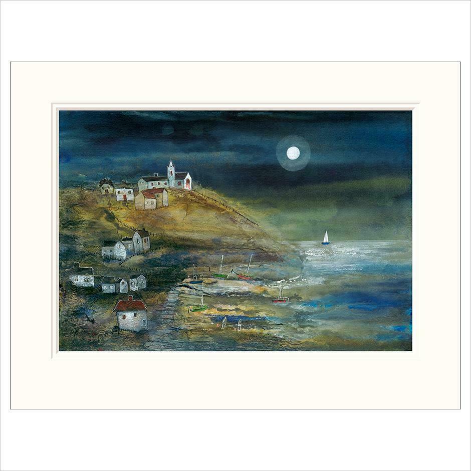 Coastal Village By Rosa Sepple - TheArtistsQuarter
