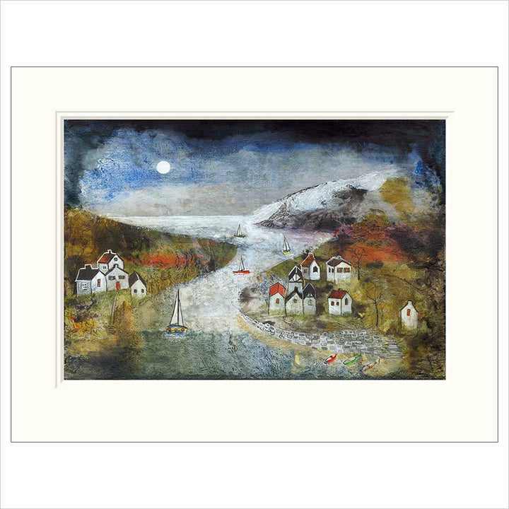 Riverside Dwellings By Rosa Sepple - TheArtistsQuarter