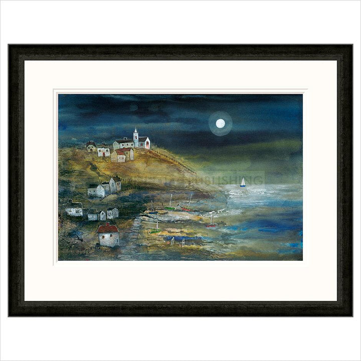 Coastal Village By Rosa Sepple - TheArtistsQuarter