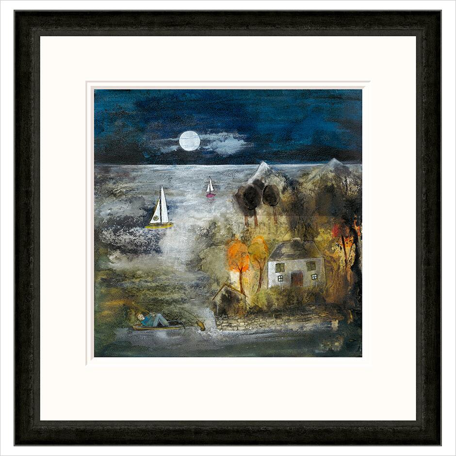 Night Fishing By Rosa Sepple - TheArtistsQuarter