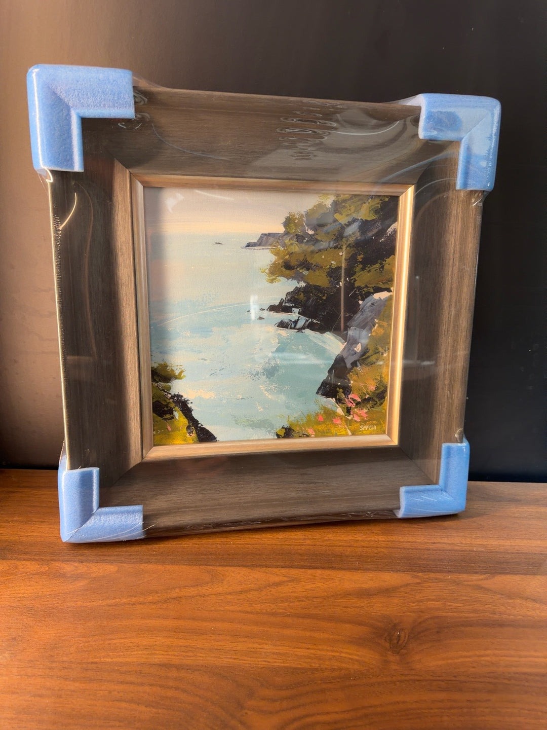 S McGill coastal cove trial piece 84cm square