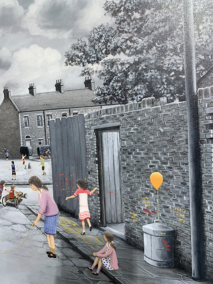 School's Out For Summer - Canvas by Leigh Lambert - TheArtistsQuarter