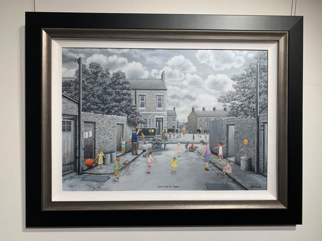 School's Out For Summer - Canvas by Leigh Lambert - TheArtistsQuarter