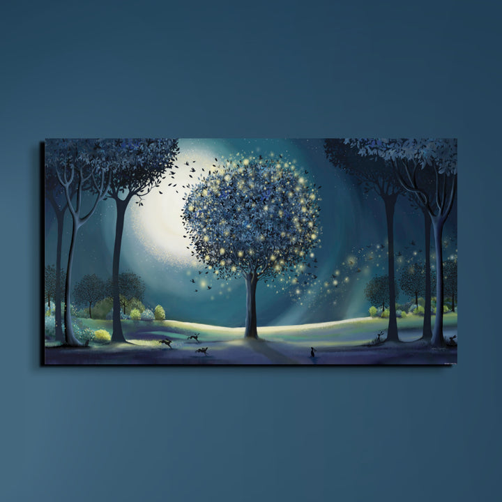 Firefly Tree (Canvas) By Catherine Stephenson *DELIVERS LATE AUGUST - TheArtistsQuarter