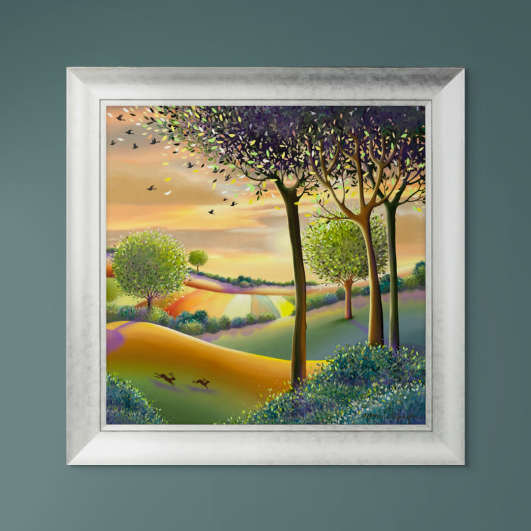 The Golden Hour (Silver Version) By Catherine Stephenson - TheArtistsQuarter