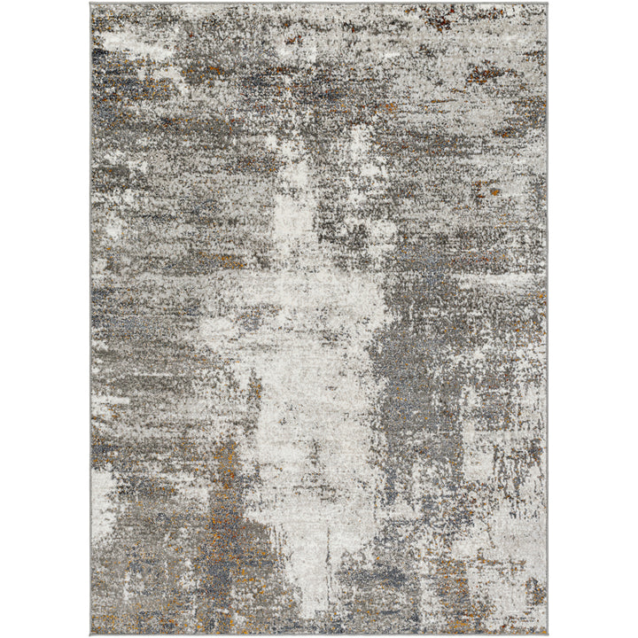 San Francisco Abstract Marble Rug Black & Tan - TheArtistsQuarter