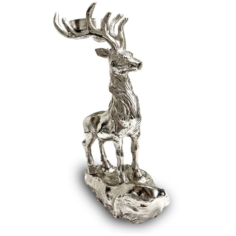 Culinary Concepts London. Standing Stag Candle Holder - TheArtistsQuarter