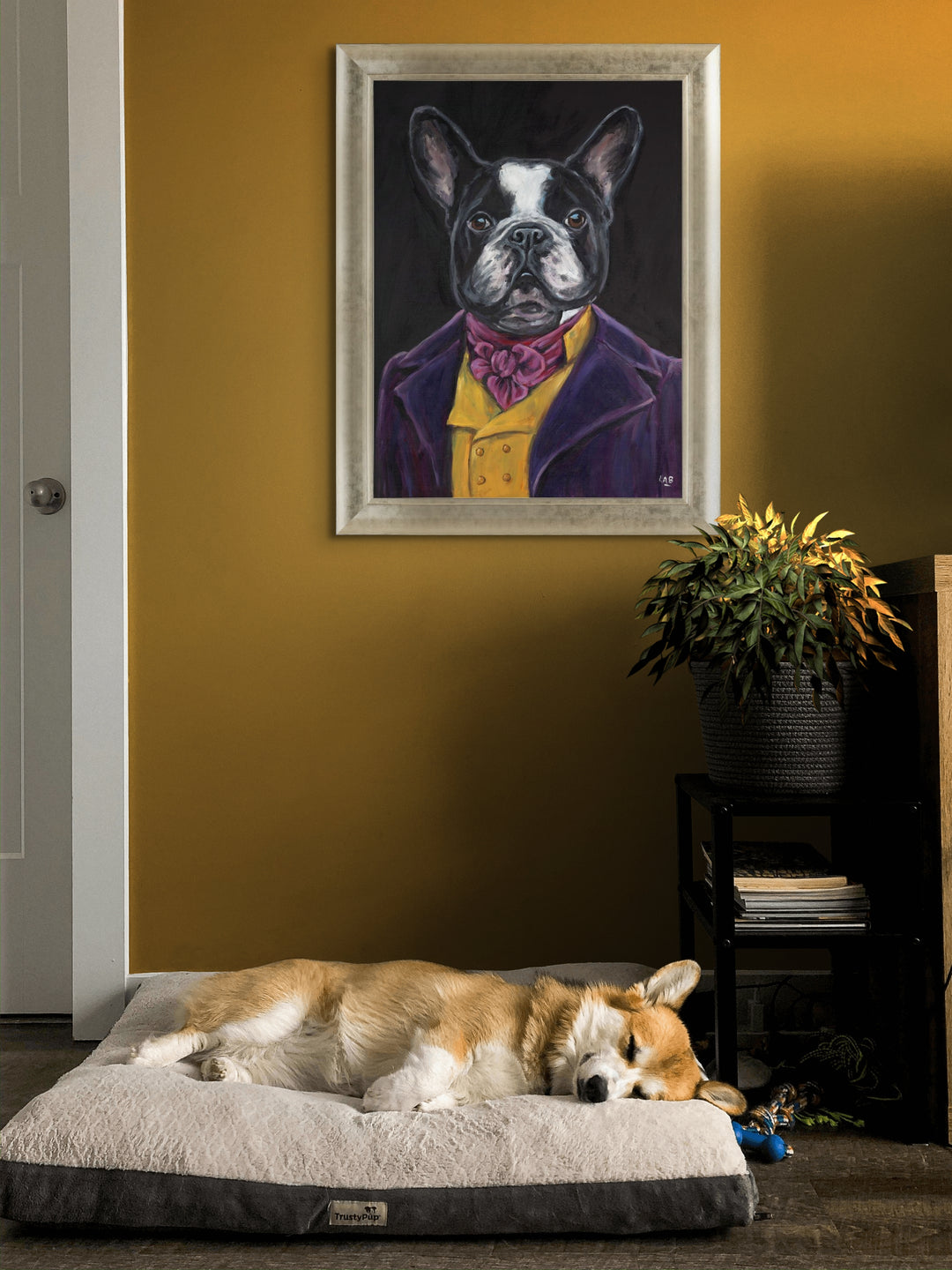 Sir Montague Barksalot (Large Version) By Louise Brown Delivers Mid November - TheArtistsQuarter