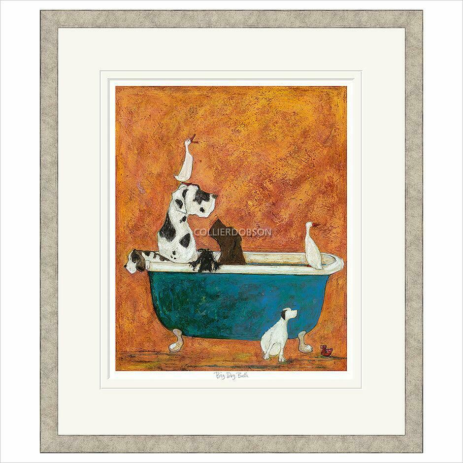 Big Dog Bath By Sam Toft - TheArtistsQuarter
