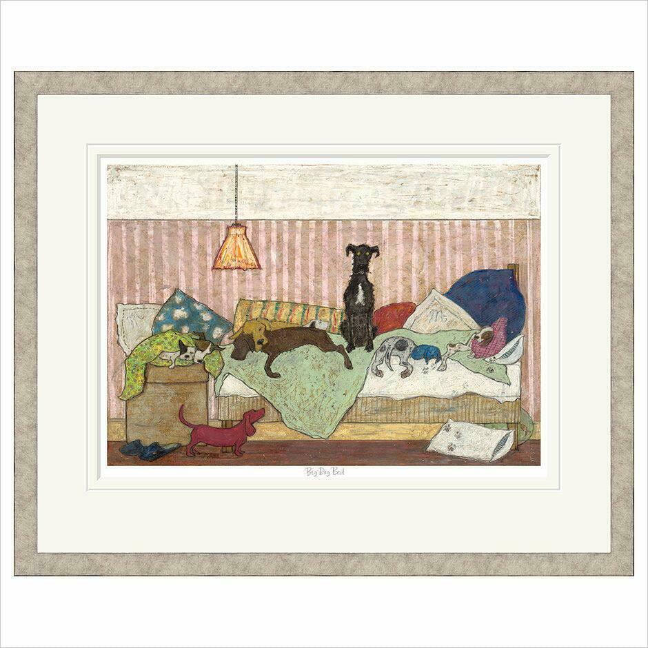 Big Dog Bed By Sam Toft - TheArtistsQuarter