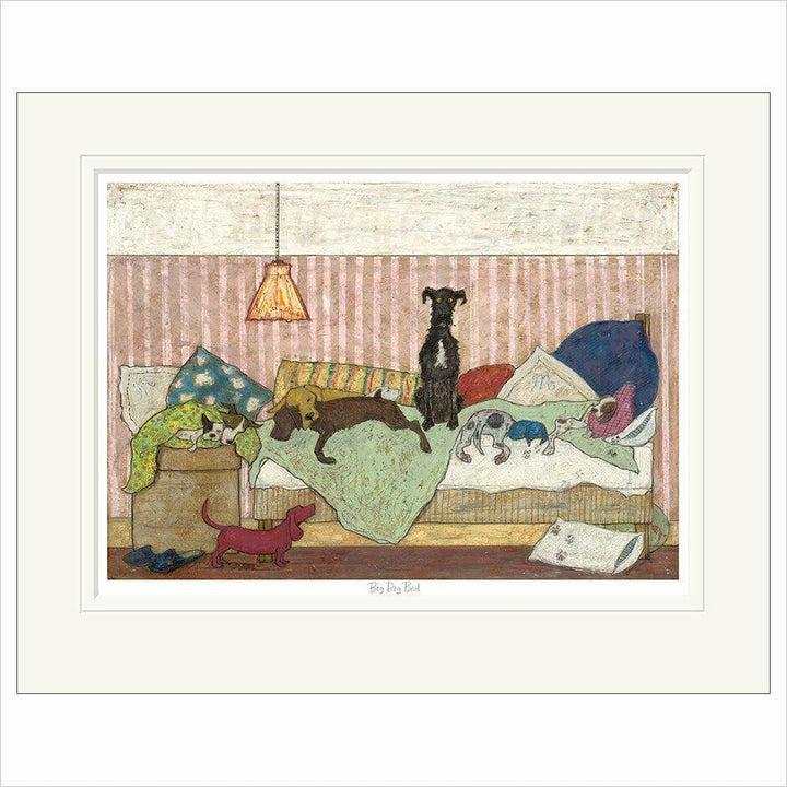 Big Dog Bed By Sam Toft - TheArtistsQuarter