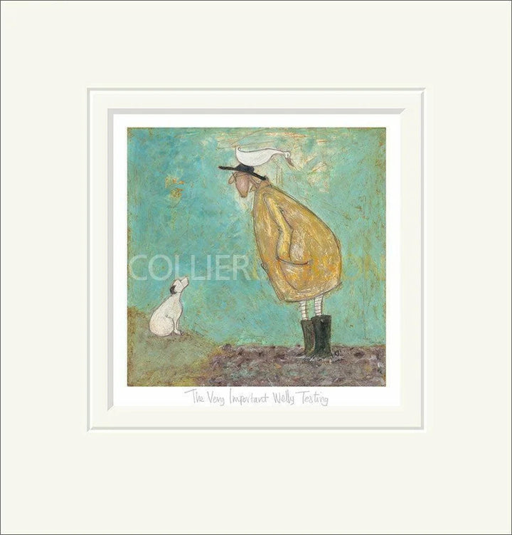 The Very Important Welly Testing By Sam Toft - TheArtistsQuarter
