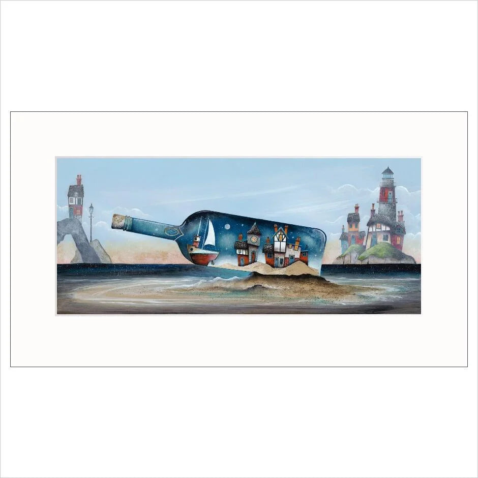 The Clock Tower by Gary Walton - mounted
