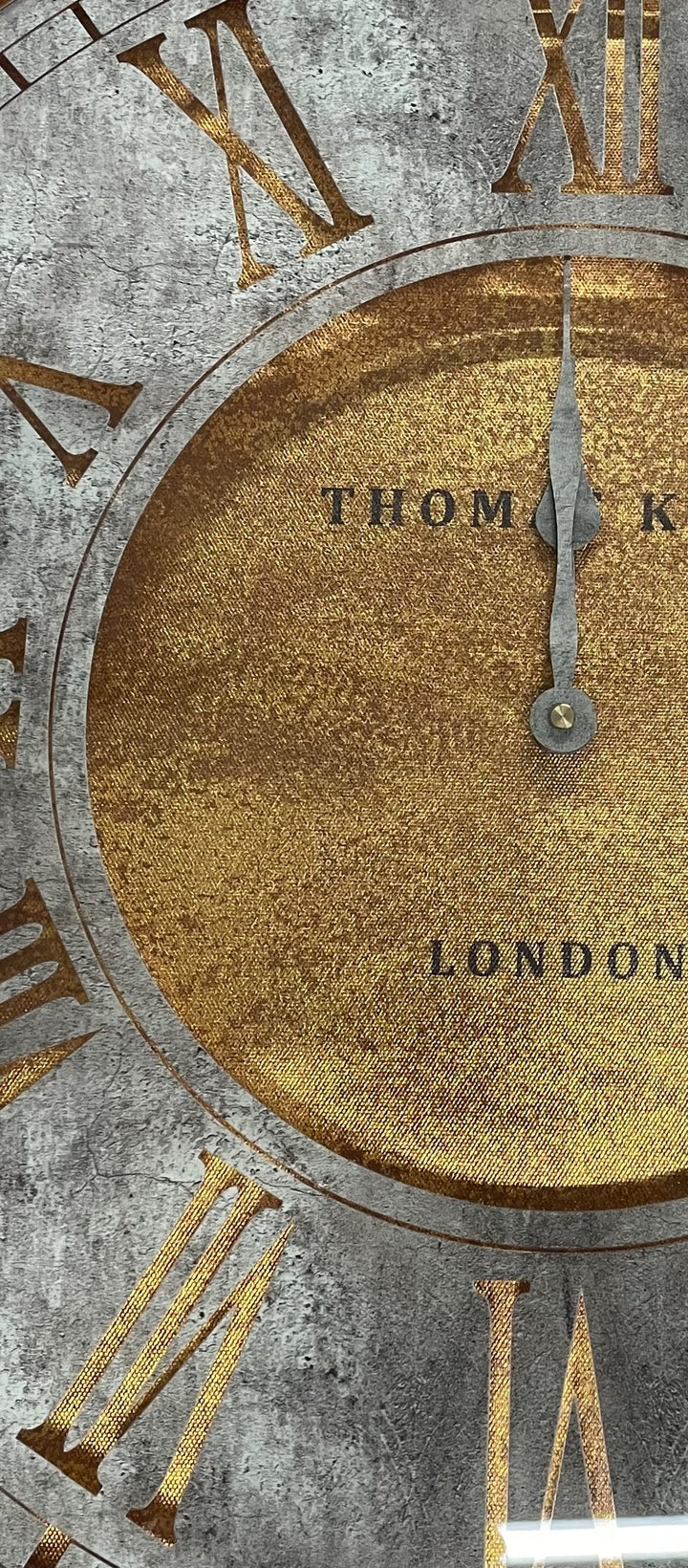 Thomas Kent London. Florentine Star Wall Clock 21" (53cm) Gold - TheArtistsQuarter