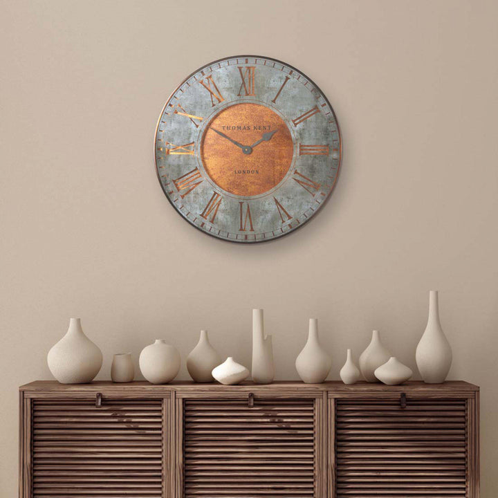 Thomas Kent London. Florentine Star Wall Clock 21" (53cm) Gold - TheArtistsQuarter