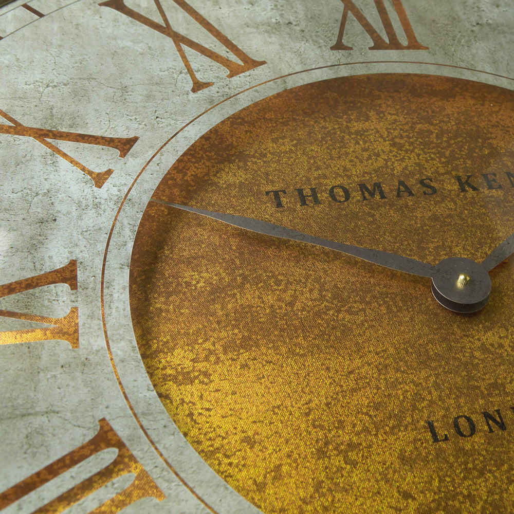 Thomas Kent London. Florentine Star Wall Clock 30" (74cm) Gold PRE ORDER OCTOBER - TheArtistsQuarter