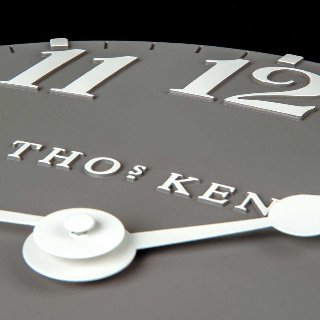 Thomas Kent London. Arabic Wall Clock 20" (51cm) Dolphin Grey - TheArtistsQuarter