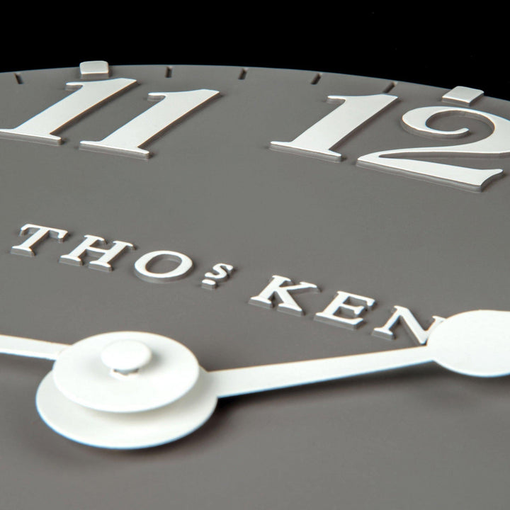 Thomas Kent London. Arabic Wall Clock 20" (51cm) Dolphin Grey - TheArtistsQuarter