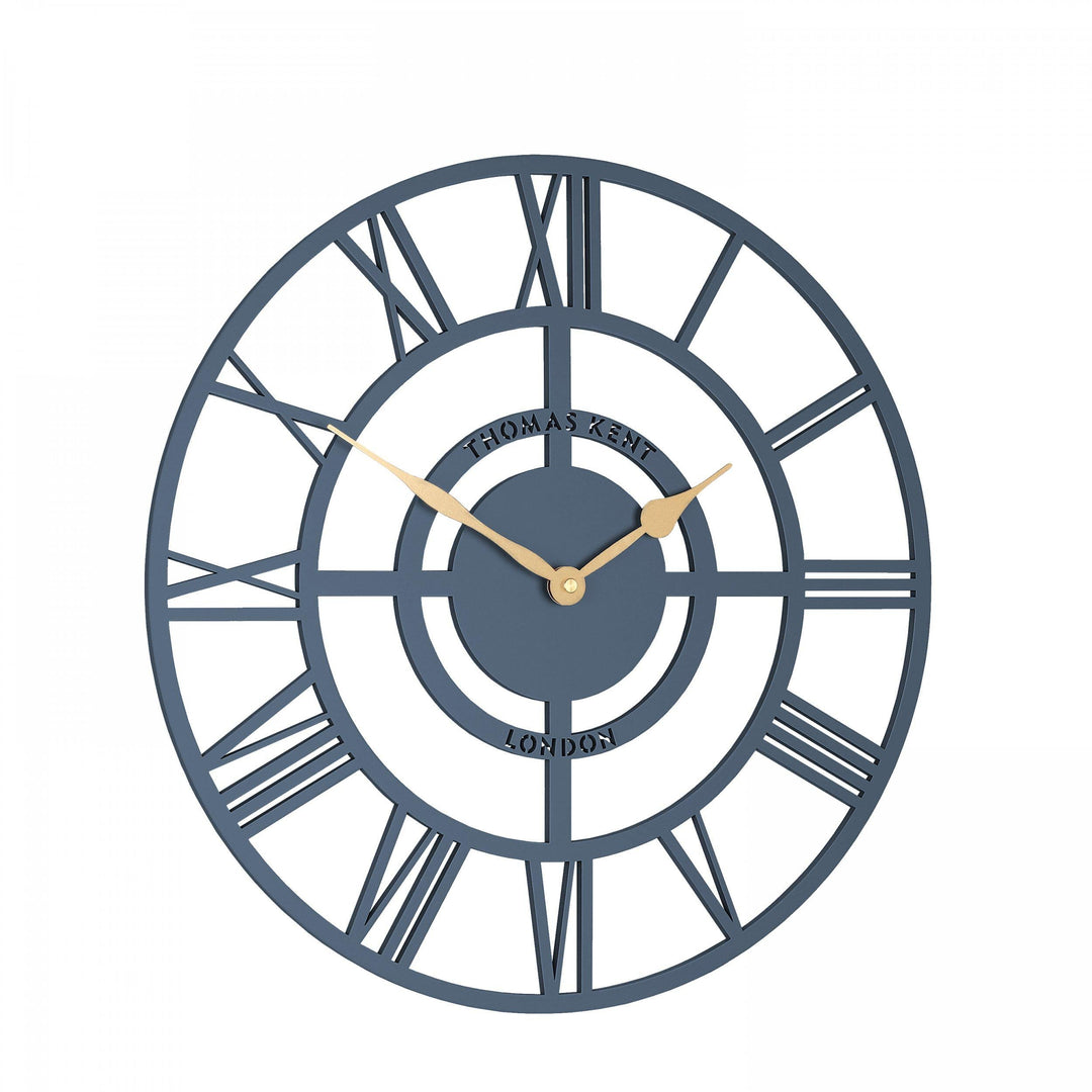 Thomas Kent London. Bright Star Wall Clock 16" (40cm) Deep Sea - TheArtistsQuarter