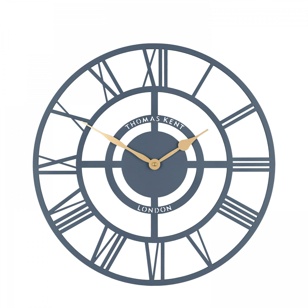 Thomas Kent London. Bright Star Wall Clock 16" (40cm) Deep Sea - TheArtistsQuarter