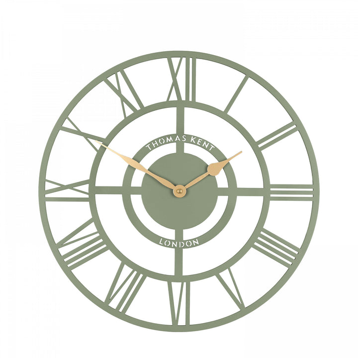 Thomas Kent London. Bright Star Wall Clock 16" (40cm) Olive *PRE ORDER LATE OCTOBER - TheArtistsQuarter