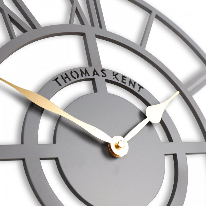 Thomas Kent London. Bright Star Wall Clock 16" (40cm) Slate - TheArtistsQuarter