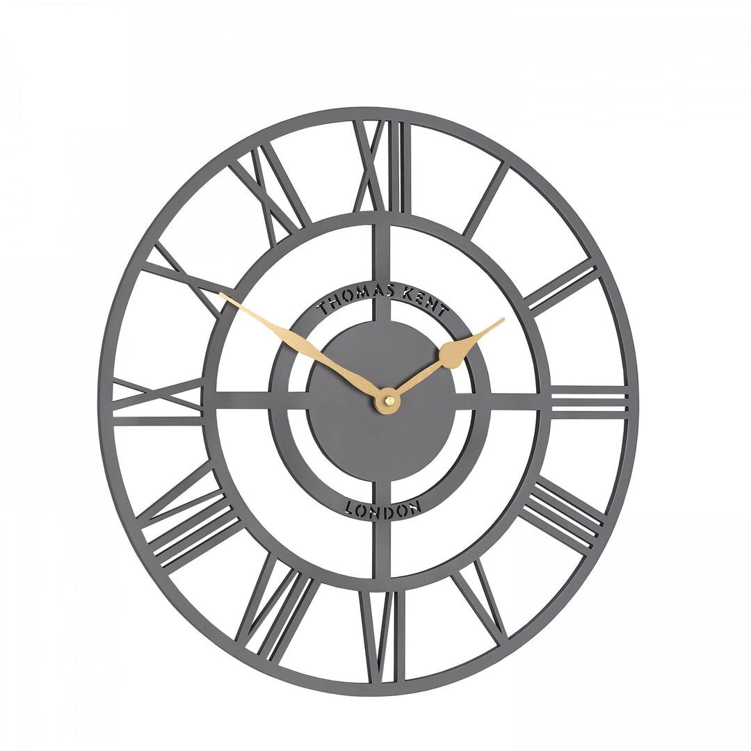 Thomas Kent London. Bright Star Wall Clock 16" (40cm) Slate - TheArtistsQuarter