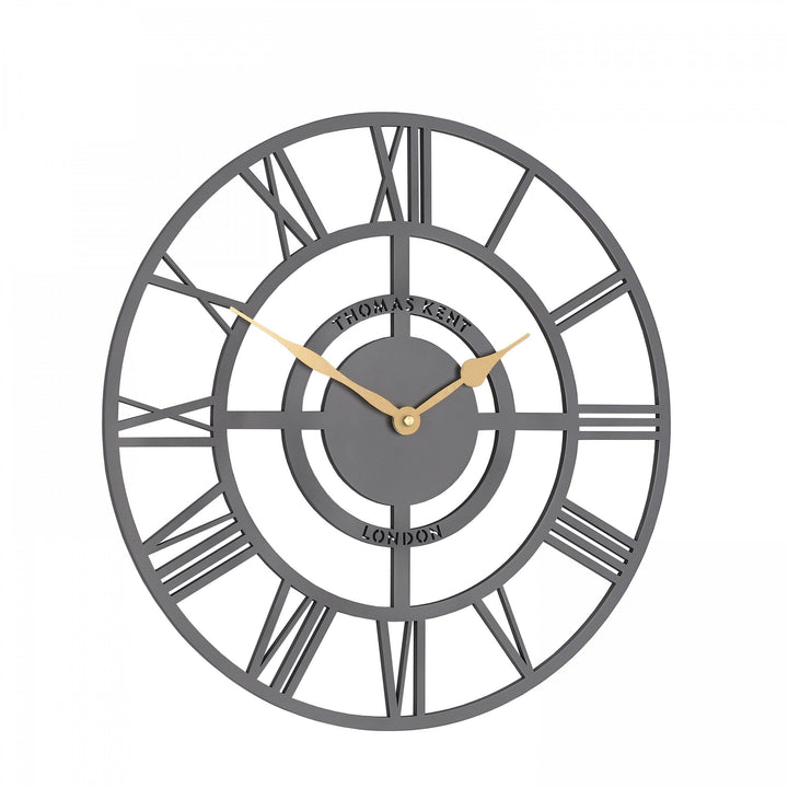 Thomas Kent London. Bright Star Wall Clock 16" (40cm) Slate - TheArtistsQuarter