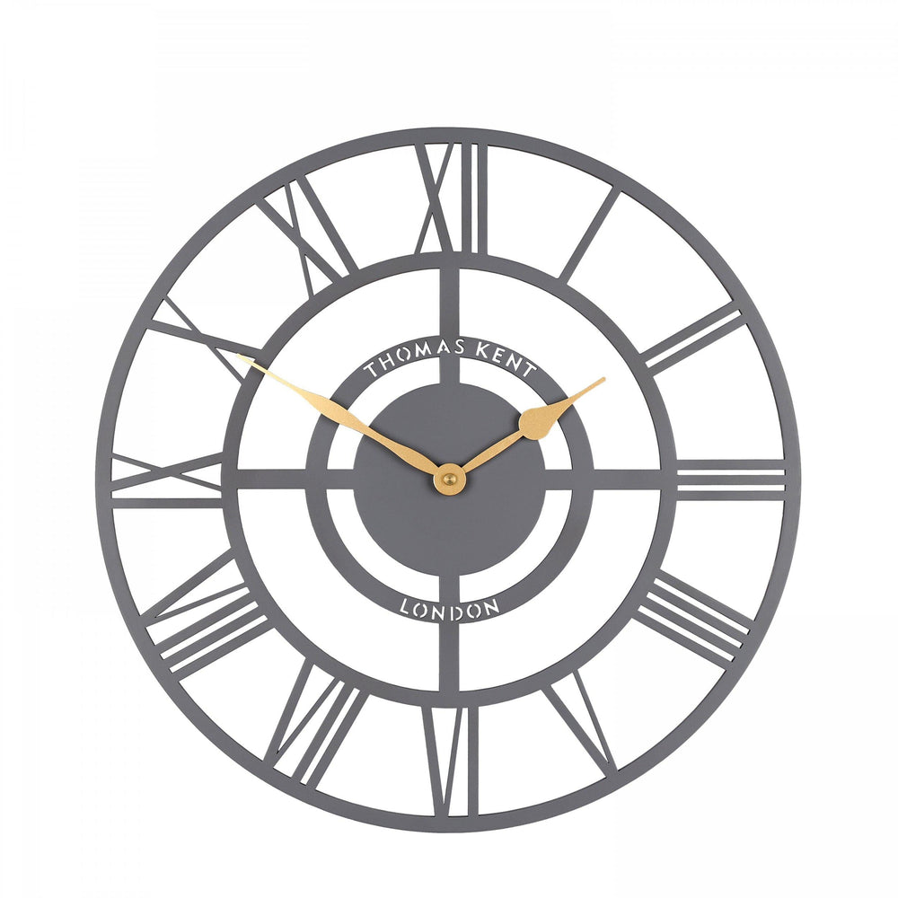 Thomas Kent London. Bright Star Wall Clock 16" (40cm) Slate - TheArtistsQuarter