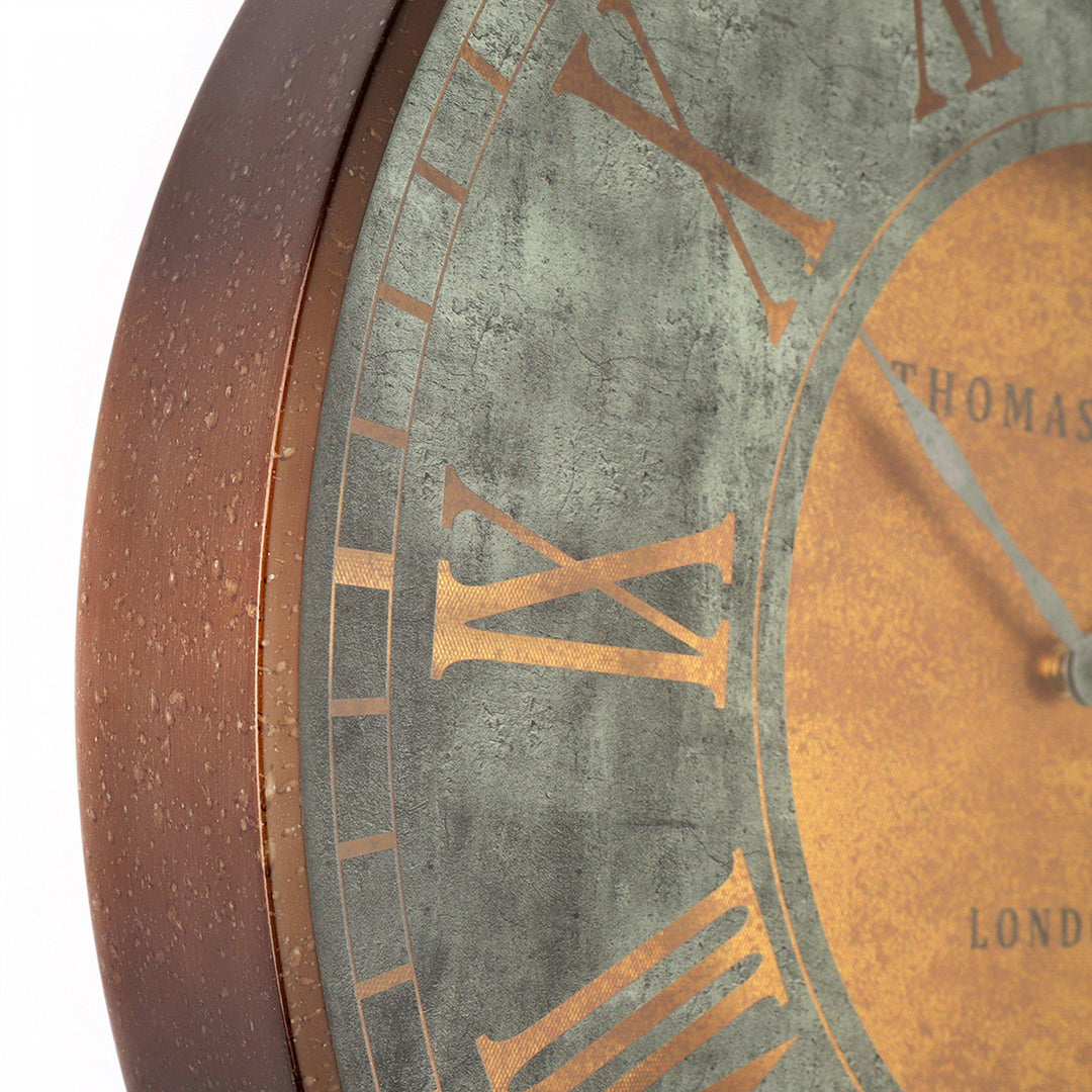 Thomas Kent London. Florentine Star Wall Clock 21" (53cm) Gold - TheArtistsQuarter