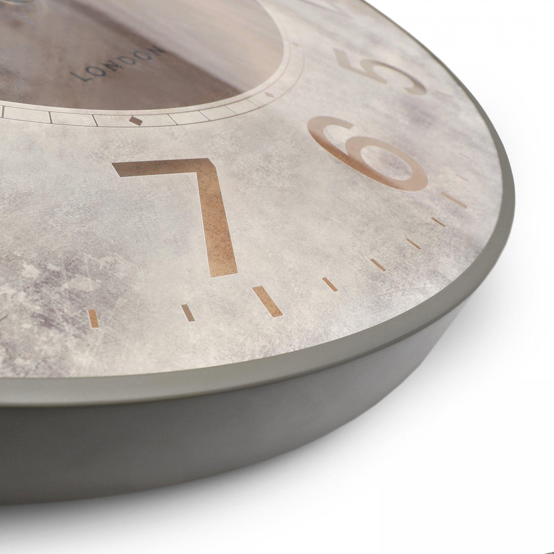 Thomas Kent London. Harvest Wall Clock Gold 21" - TheArtistsQuarter