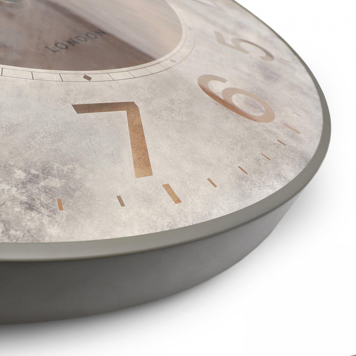 Thomas Kent London. Harvest Wall Clock Gold 21" - TheArtistsQuarter