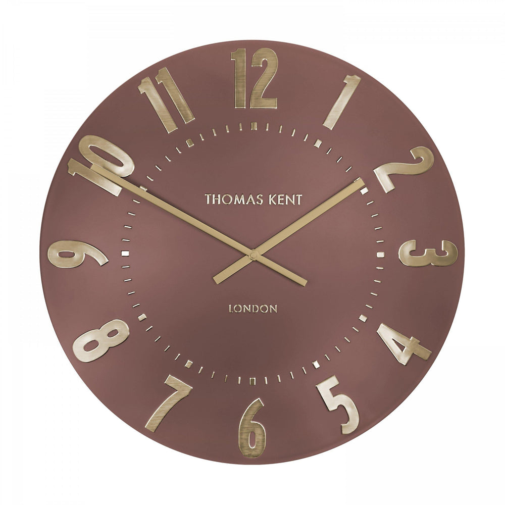 Thomas Kent London. Mulberry Wall Clock 20" (51cm) Auburn - TheArtistsQuarter