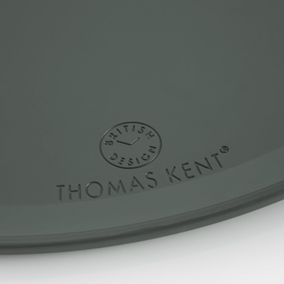 Thomas Kent London. Mulberry Wall Clock 20" (51cm) Olive Green - TheArtistsQuarter
