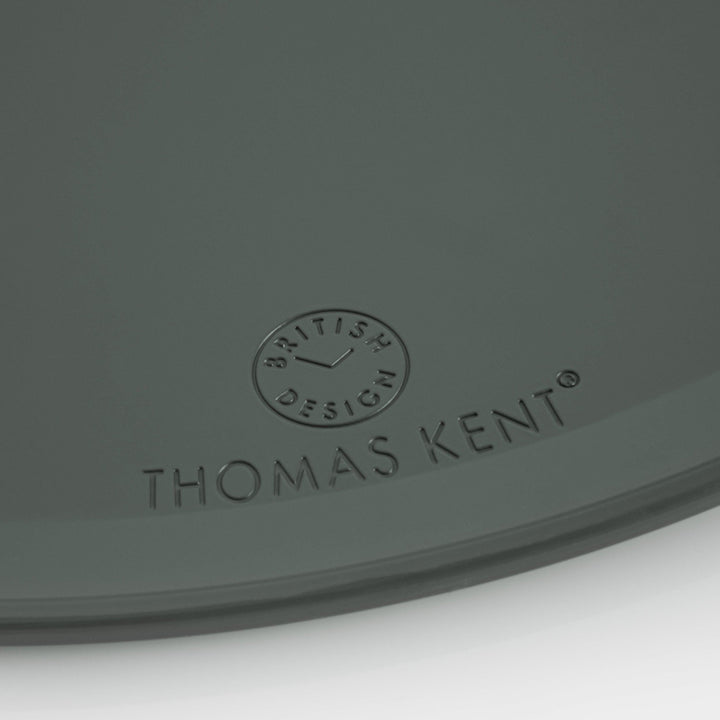 Thomas Kent London. Mulberry Wall Clock 20" (51cm) Olive Green - TheArtistsQuarter