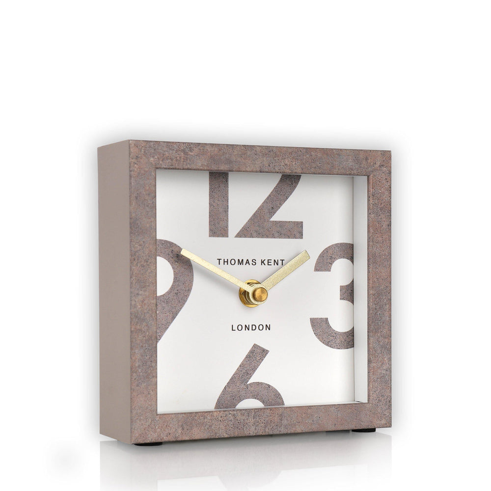Thomas Kent London. Nordic Mantel Clock Pink - TheArtistsQuarter