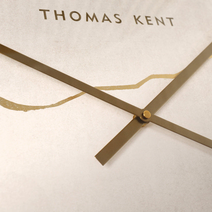 Thomas Kent London. Oyster Wall Clock Stone 26" *PRE-ORDER DELIVERY EARLY SEPT* - TheArtistsQuarter