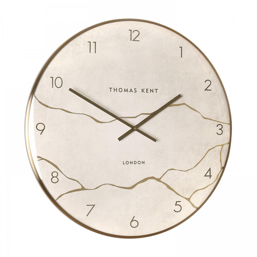 Thomas Kent London. Oyster Wall Clock Stone 26" *PRE-ORDER DELIVERY EARLY SEPT* - TheArtistsQuarter