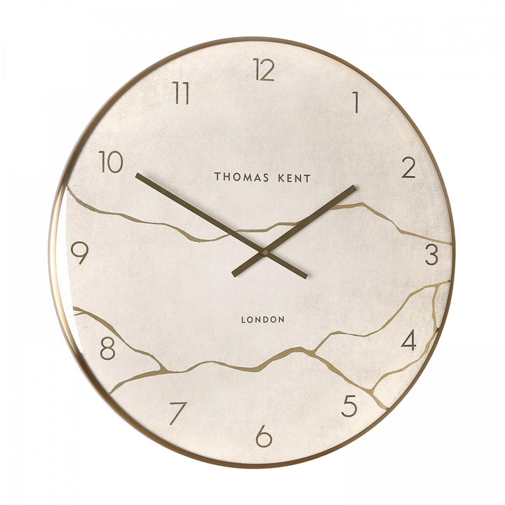 Thomas Kent London. Oyster Wall Clock Stone 26" *PRE-ORDER DELIVERY EARLY SEPT* - TheArtistsQuarter
