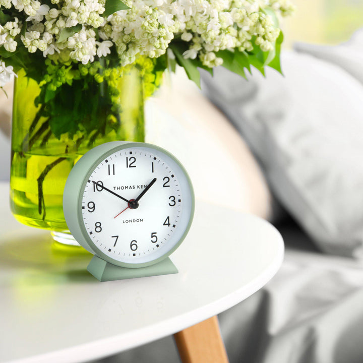 Thomas Kent London. Puffin Alarm Clock Seagrass - TheArtistsQuarter