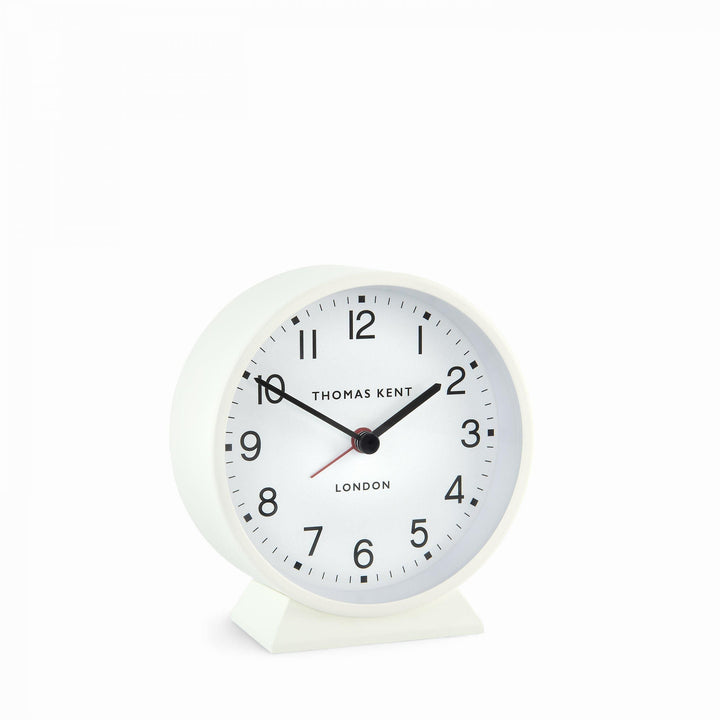 Thomas Kent London. Puffin Alarm Clock Snowberry White *NEW* - TheArtistsQuarter