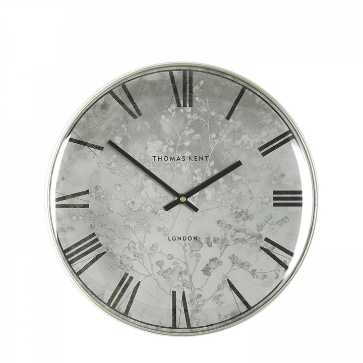 Thomas Kent London. Roma Wall Clock 14" Silver PRE ORDER LATE NOVEMBER - TheArtistsQuarter