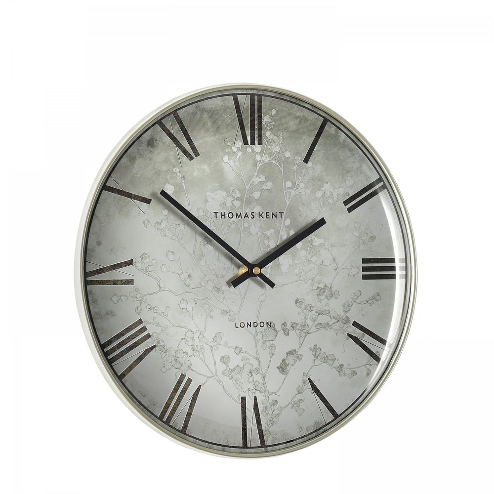 Thomas Kent London. Roma Wall Clock 14" Silver PRE ORDER LATE NOVEMBER - TheArtistsQuarter
