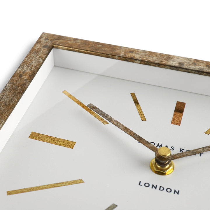 Thomas Kent London. Smithfield Mantel Clock Bronze - TheArtistsQuarter