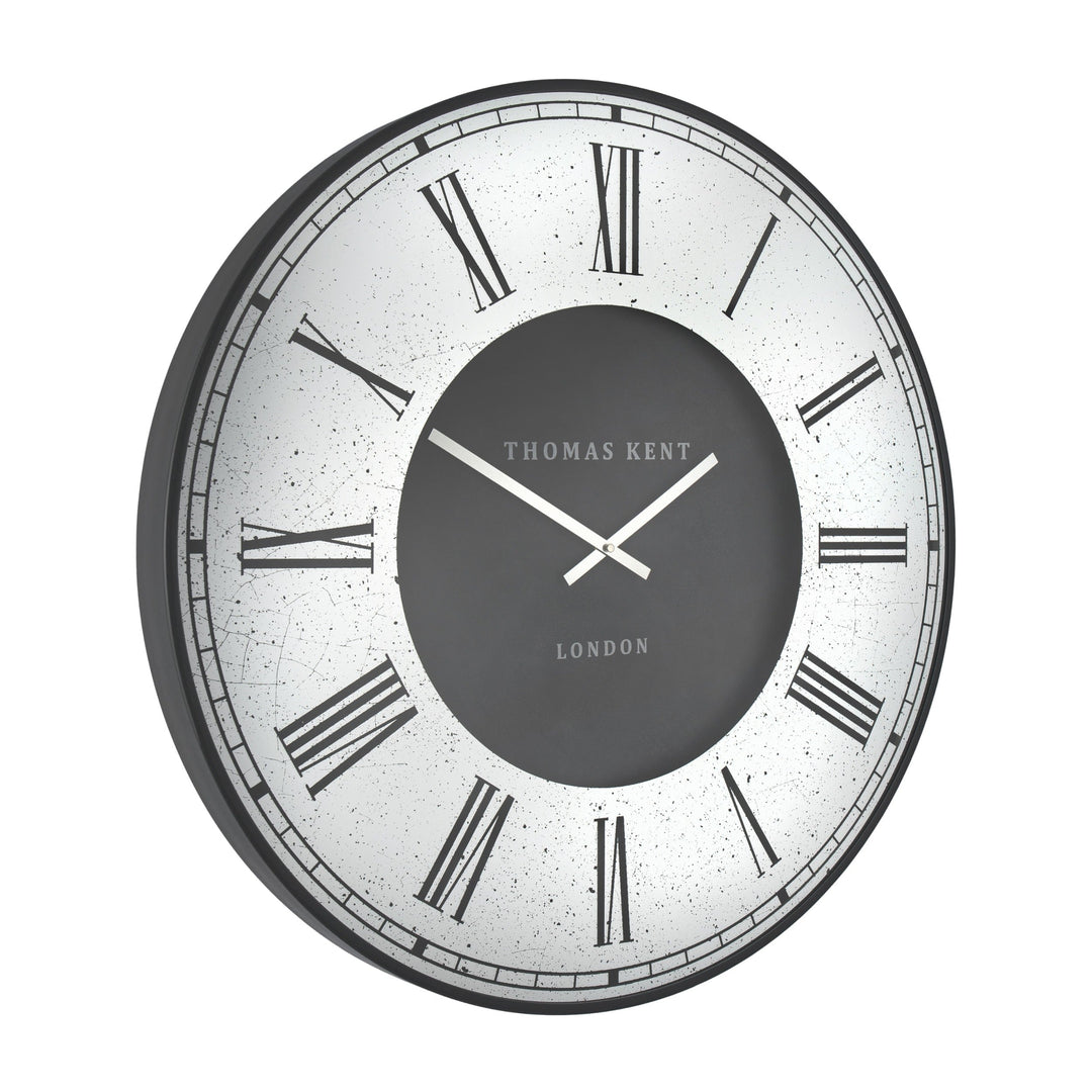 Thomas Kent London. Venetian Wall Clock 30" (76cm) Black - TheArtistsQuarter
