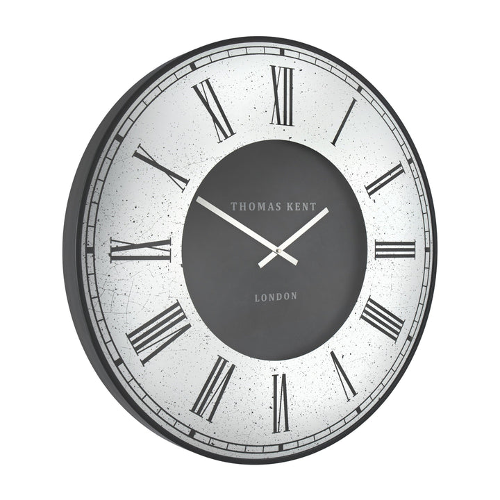 Thomas Kent London. Venetian Wall Clock 30" (76cm) Black - TheArtistsQuarter